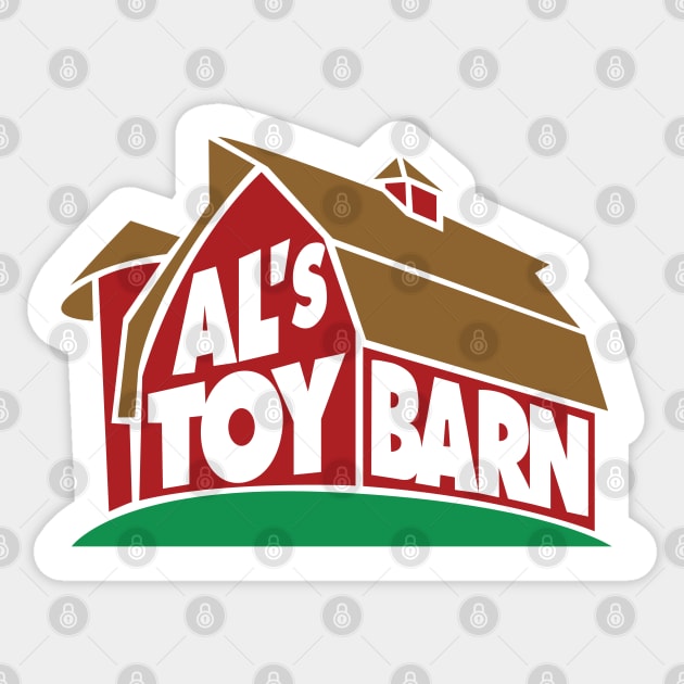 Al's Toy Barn (Original) Sticker by tvshirts